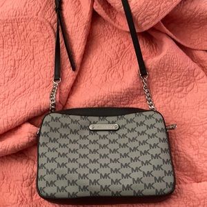 MK cross body black purse